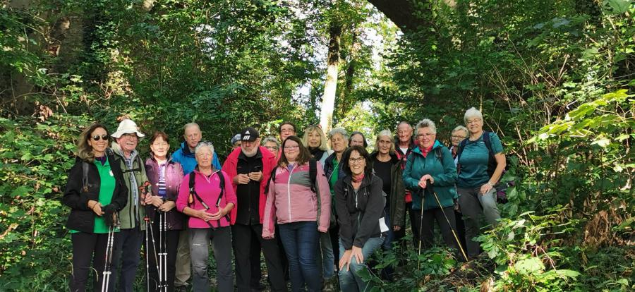 Wanderung mit den Freunden vom Pfälzerwald-Verein