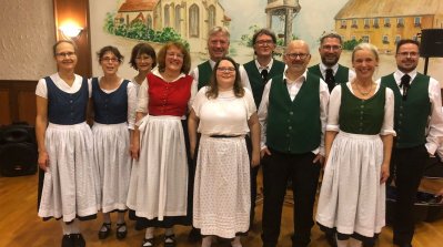 Auftritt Fraenkisches  Volkstanzfest 19.10.2024 Gollhofen